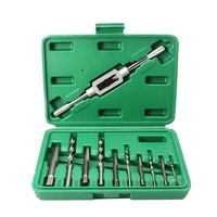 Catzons 11 Pcs Damaged Broken Screw Extractor Kit Drill Bit Bolt Stud Remover Tool