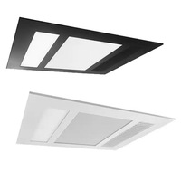 420m³/hr Phoenix Mini 3-in-1 Bathroom Heater, Exhaust Fan & Light in Black or White