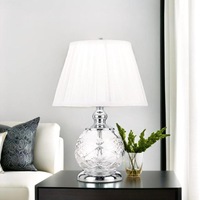 Vivian Table Lamp in Chrome or Gold