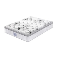 Breeze King Size Medium Cool Gel Infused Memory Foam Euro Top 5 Zone Mattress Bed 34cm