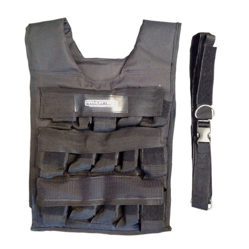 Armortech Adjustable Weighted Vests 10-30Kg (Weights included)