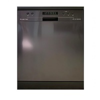 Kleenmaid Dishwasher Freestanding 60cm Black Stainless Steel DW6020XB