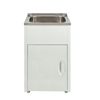 Seima Tilos 600B Laundry Unit 45L Two Taphole with Overflow 191714
