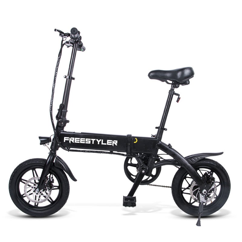 3rd Gen Freestyler 14″ Full Aluminium Foldable 250W E-Bike Electric Bicycle 7.5Ah 250W Hub Motor