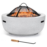 Outdoor Portable Charcoal BBQ Grill For Garden Patio Camping Fire Pit