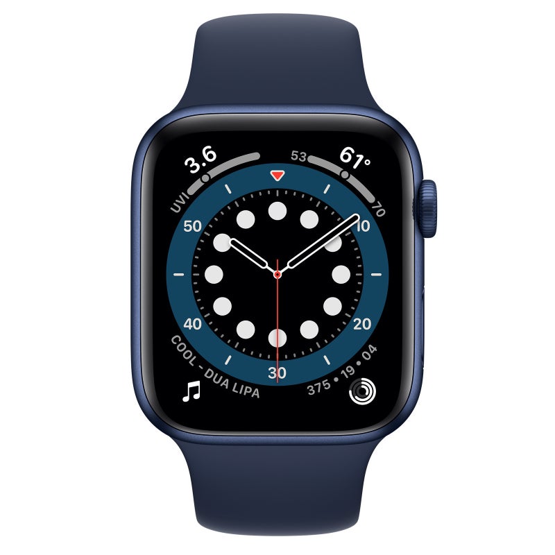 Apple Watch Series 6 (GPS) 44mm Blue AL Case Blue Band - Good (Refurbished) Australia