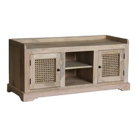 Rattan Shoe Cabinet / Seat