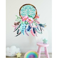 Flower Dream Catcher Wall Sticker
