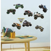 Monster Trucks Collection Wall Stickers