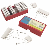Red Suricata Knit Blocking Combs Set with Extra 100 T-pins