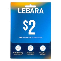 LEBARA $2 Australia sim card PAYG Prepaid SIM Starter