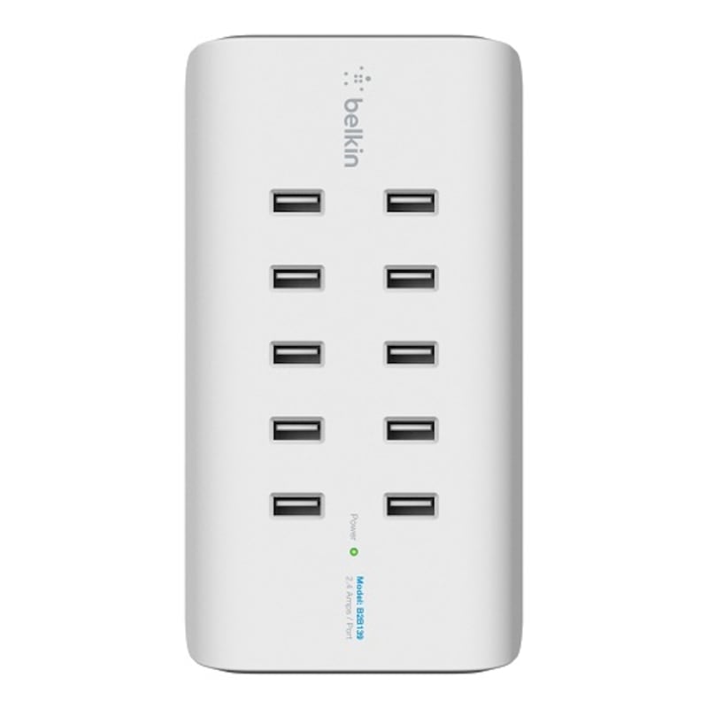 Belkin BELKIN RockStar 10 - Port USB Charging Station - White