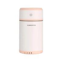 Humidifiers 10 Colors Ultrasonic Air Humidifier Intelligent Led Purifier Usb White