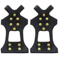 Other Clothing 10 Tooth Simple Snow Anti Skid Shoe Cover Crampons Black L