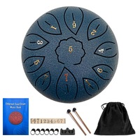 Steel Drums 11 Tone 6 Inch C Steel Tongue Drum Percussion Musical Instruments