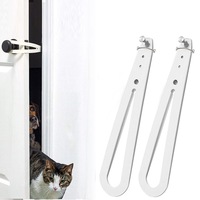 Baby Locks & Latches 2Pcs Child Proof Door Lock Cat Holder Latch Fast Flex Strap Clip