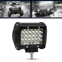 4 Inch 18W 1800Lm Row Led Strip Light Working Refit Off Road Vehicle Lamp Roof Led Car Lights