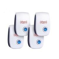 Ultrasonic Pest Repellers 4 Pack Ultrasonic Electric Plug In Indoor Pest Repellant