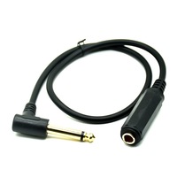 Cables, Snakes & Interconnects 6.35Mm Mono Male To Female Patch Cable 1/4" Guitar Lead Audio