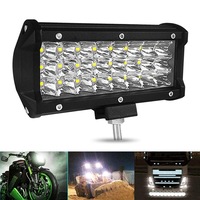 7 Inch 18W 1800Lm 3 Row Led Strip Light Working Refit Off Road Vehicle Lamp Roof Led Car Lights