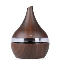 Aromatherapy Air Diffusers 300Ml Wood Grain Usb Electric Aroma