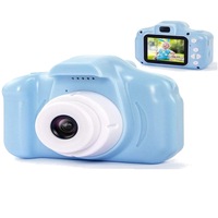 Digital Cameras Digital Camera For Kids 1080P Fhd Video With 2 Inch Ips Screen And 16Gb Sd Card 3 Years Boys Girls Gift