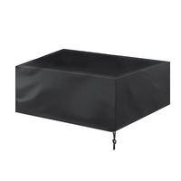 Table Cloths Drawstring Fitted Waterproof Dustproof Black Billiard Pool Table Cover