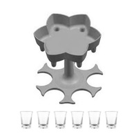 Dispensers Drink Dispenser Shot Glass Holder Bar Tools Party Supplies