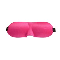 Eye Masks 3D Eyeshade Sleep Mask Cover Rose Red