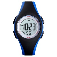 Children's Watches Fashion Children Clock Kids Watch Pu Sport Digital Color Multi A