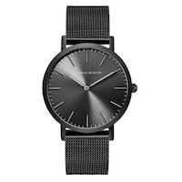 Watches Stainless Steel Mesh Belt Waterproof Business Men's Watch Night