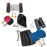 Table Tennis Sets Home Ping Pong Set With Paddles Balls And Table Tennis Net
