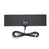 Antennas Indoor Hdtv Antenna Digital Tv Flat Panel Uhf Fm Signal Receiver