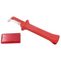 Hand Crimpers & Strippers Insulation Manual Stripping Knife Wire Stripper Red