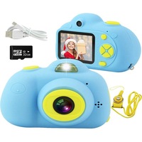 Camcorders Kids Camera Mini Rechargeable 18Mp Hd Children Shockproof Camcorder Toys With 2'' Screen And 32 Gb Sd Card Toddler 1080P Video Digital
