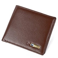 Wallets Multi Function Bluetooth Positioning Intelligent Anti Lost Wallet Money Bag Case Brown