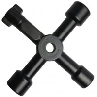Other Wrenches & Spanners Multi Function Square Hole Key Wrench Black