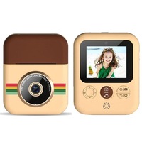 Instant Cameras Photography Videography Children's Polaroid Thermal Printing Camera 12M Pixel