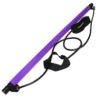 Yoga & Pilates Accessories Portable Pilates Stretch Rope Gym Stick Yoga Exercise Bar Trainer Home Fitness