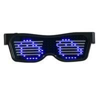 Glow Sticks & Glow Jewellery Rechargeable Bluetooth Dynamic App Glowing Glasses Usb Suitable For Christmas Bar Party