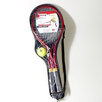 Racquets 2Pcs Set Teenager's Tennis Racket Red