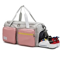 Gym Bags Sports Fitness Gym Bag Shoes Compartment Duffle Bags