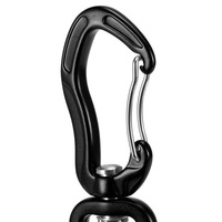 Carabiners Swivel Carabiner Clip 360U00b0 Spinner Black
