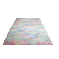 Soft And Fluffy Long Hair Carpets Corridor Balcony Laundry Room Bedroom Non-Slip Mats