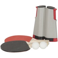 Anywhere Table Tennis Collapsible Net Includes Two Paddles & Two Balls
