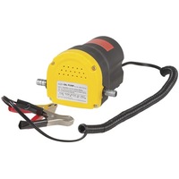 Powertech Oil transfer Pump with 1.2m Hoses for siphoning oil to holding tank