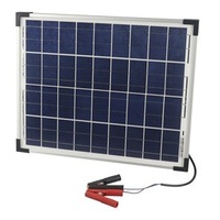 Powertech 12V 20W Solar Panel with Clip for small systems Farm equipment Caravan