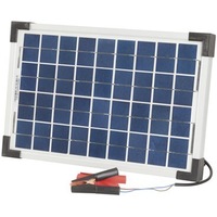 Powertech Solar Panel Charger Kit 12V 10W Caravan Farm Equipment Spare Car