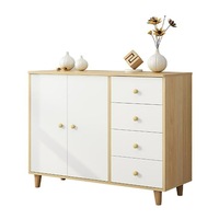 Foret Buffet Sideboard Shoe Cabinet Hallway Table Cupboard Storage 4 Drawers 100cm