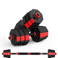 Adjustable Dumbbell Set Octagonal Anti-roll Dumbbell Barbell Fitness Training